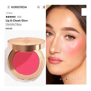 Charlotte Tilbury Beautiful Skin Island Glow Lip & Cheek - Paradise Pink Glow.